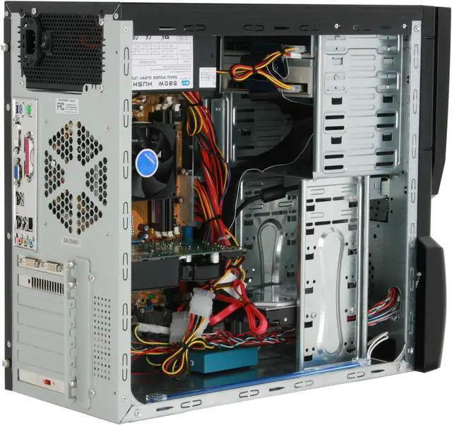 Alt view image 7 of 13 - iBUYPOWER Desktop PC GS-515 6000+ 4GB DDR2 500GB HDD NVIDIA GeForce 9600 GT Windows Vista Home Premium 64-bit
