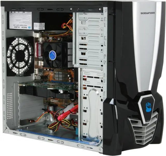 Alt view image 9 of 13 - iBUYPOWER Desktop PC GS-515 6000+ 4GB DDR2 500GB HDD NVIDIA GeForce 9600 GT Windows Vista Home Premium 64-bit
