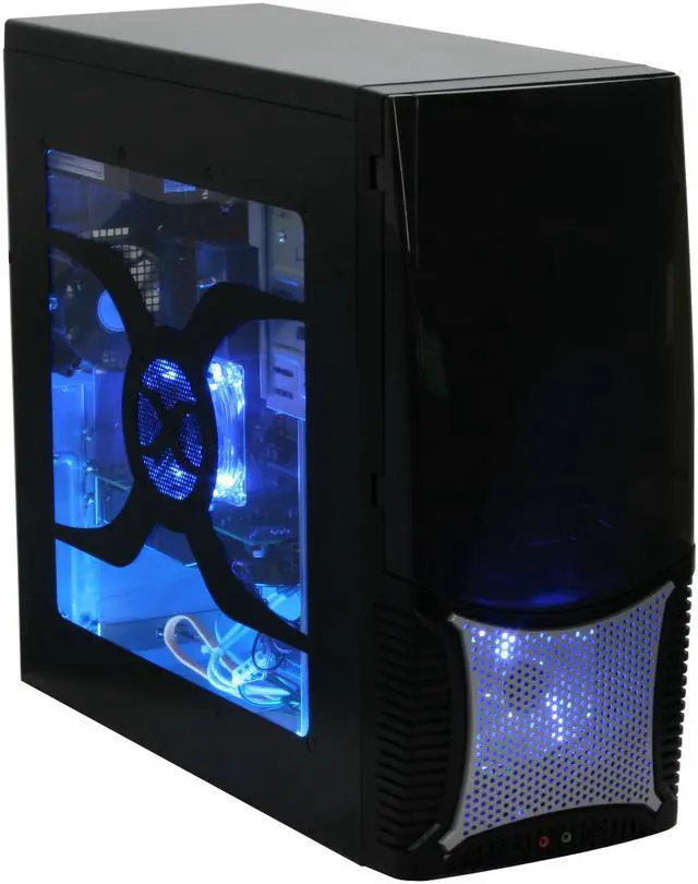 Alt view image 2 of 20 - iBUYPOWER Desktop PC GX-919 Intel Core 2 Quad Q9300 4GB DDR2 500GB HDD NVIDIA GeForce 8800 GT Windows Vista Home Premium 64-bit