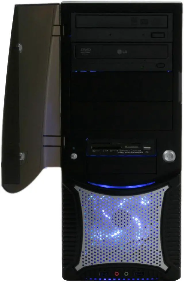 Alt view image 5 of 20 - iBUYPOWER Desktop PC GX-919 Intel Core 2 Quad Q9300 4GB DDR2 500GB HDD NVIDIA GeForce 8800 GT Windows Vista Home Premium 64-bit