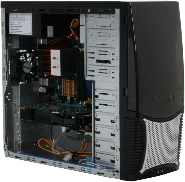 Alt view image 14 of 20 - iBUYPOWER Desktop PC GX-919 Intel Core 2 Quad Q9300 4GB DDR2 500GB HDD NVIDIA GeForce 8800 GT Windows Vista Home Premium 64-bit