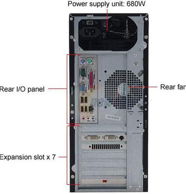 Alt view image 15 of 20 - iBUYPOWER Desktop PC GX-919 Intel Core 2 Quad Q9300 4GB DDR2 500GB HDD NVIDIA GeForce 8800 GT Windows Vista Home Premium 64-bit