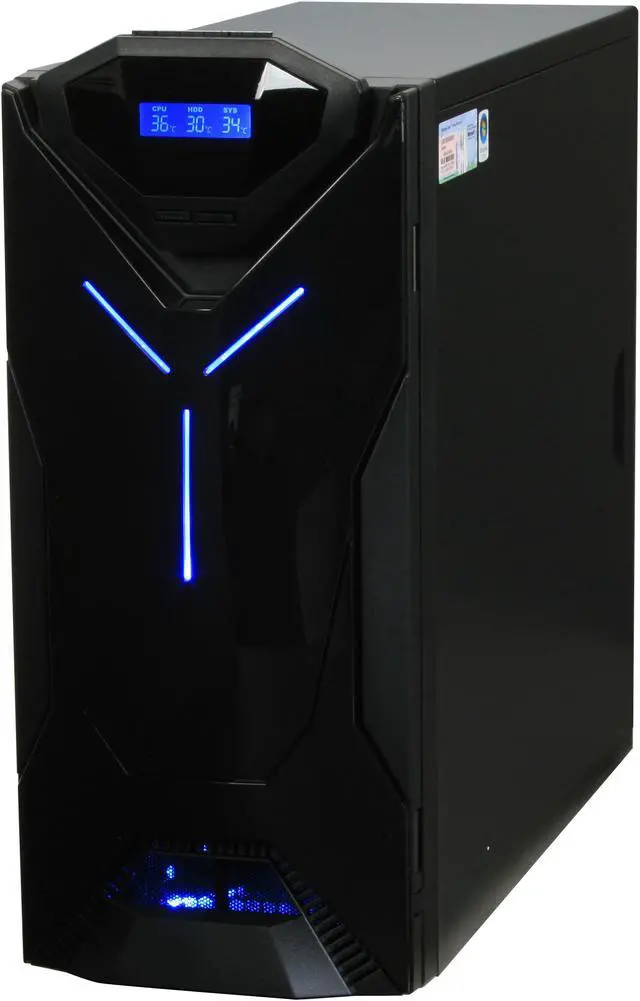 Alt view image 4 of 18 - iBUYPOWER Desktop PC GX-930 Intel Core 2 Quad Q9550 4GB DDR2 1TB HDD NVIDIA GeForce 9800 GTX+ Windows Vista Home Premium 64-bit