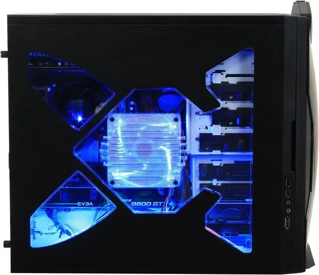 Alt view image 6 of 18 - iBUYPOWER Desktop PC GX-930 Intel Core 2 Quad Q9550 4GB DDR2 1TB HDD NVIDIA GeForce 9800 GTX+ Windows Vista Home Premium 64-bit