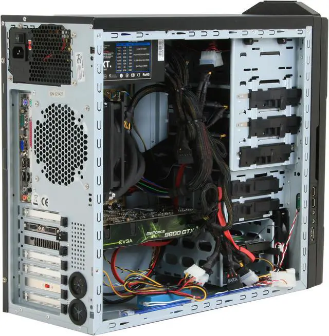 Alt view image 8 of 18 - iBUYPOWER Desktop PC GX-930 Intel Core 2 Quad Q9550 4GB DDR2 1TB HDD NVIDIA GeForce 9800 GTX+ Windows Vista Home Premium 64-bit