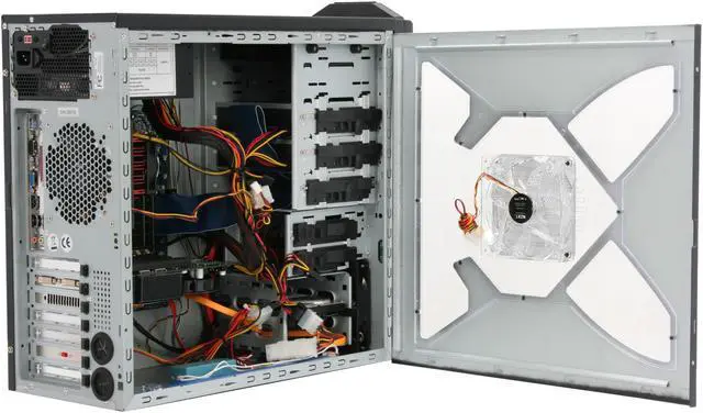 Alt view image 8 of 19 - iBUYPOWER Desktop PC GX-932 Intel Core 2 Quad Q9400 4GB DDR2 500GB HDD NVIDIA GeForce 9800 GT Windows Vista Home Premium 64-bit