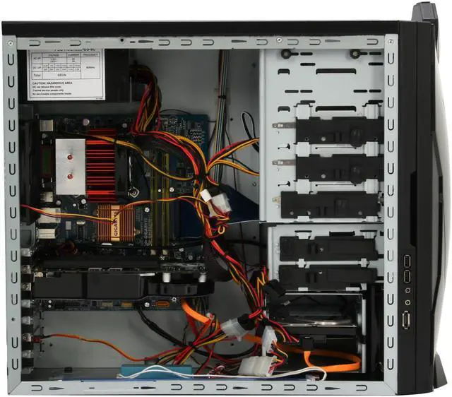 Alt view image 10 of 19 - iBUYPOWER Desktop PC GX-932 Intel Core 2 Quad Q9400 4GB DDR2 500GB HDD NVIDIA GeForce 9800 GT Windows Vista Home Premium 64-bit