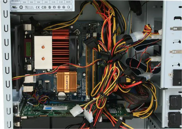 Alt view image 11 of 19 - iBUYPOWER Desktop PC GX-932 Intel Core 2 Quad Q9400 4GB DDR2 500GB HDD NVIDIA GeForce 9800 GT Windows Vista Home Premium 64-bit