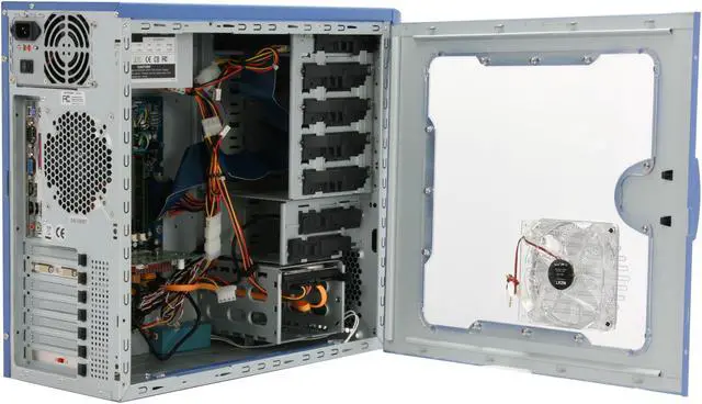Alt view image 8 of 19 - iBUYPOWER Desktop PC GS-905 Intel Core 2 Duo E8400 4GB DDR2 320GB HDD NVIDIA GeForce 9400 GT Windows Vista Home Premium 64-bit
