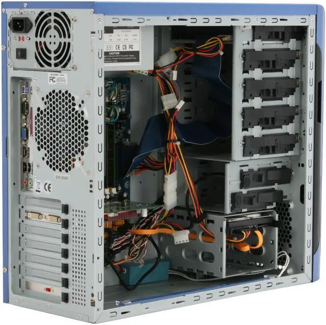 Alt view image 9 of 19 - iBUYPOWER Desktop PC GS-905 Intel Core 2 Duo E8400 4GB DDR2 320GB HDD NVIDIA GeForce 9400 GT Windows Vista Home Premium 64-bit