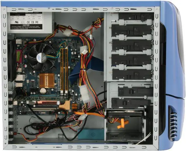 Alt view image 10 of 19 - iBUYPOWER Desktop PC GS-905 Intel Core 2 Duo E8400 4GB DDR2 320GB HDD NVIDIA GeForce 9400 GT Windows Vista Home Premium 64-bit