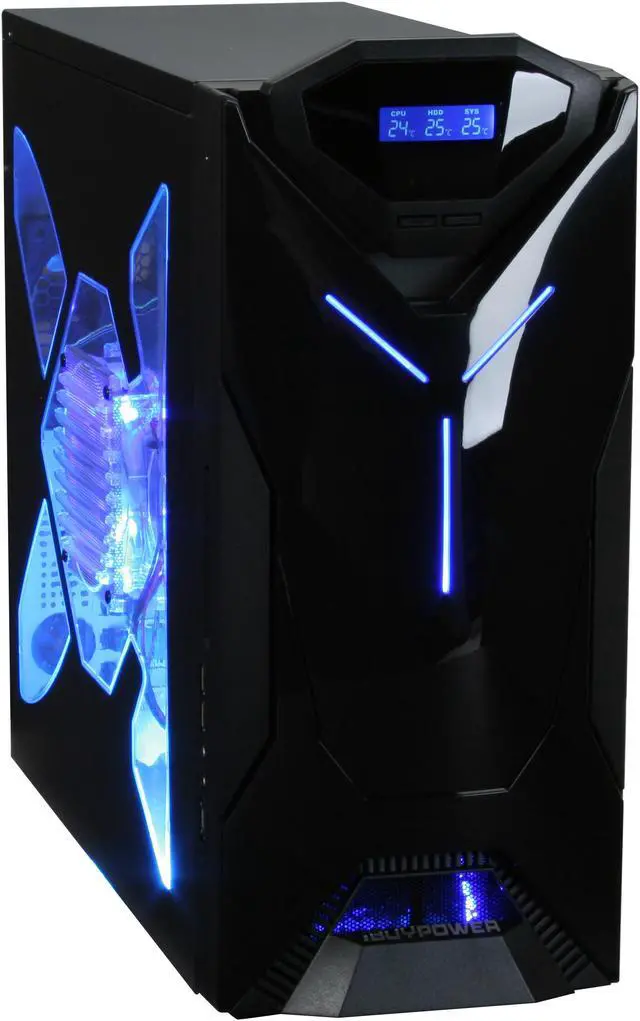 Alt view image 2 of 19 - iBUYPOWER Desktop PC Gamer Extreme 528 AMD Phenom X4 9550 4GB DDR2 500GB HDD ATI Radeon HD 4850 Windows Vista Home Premium 64-bit