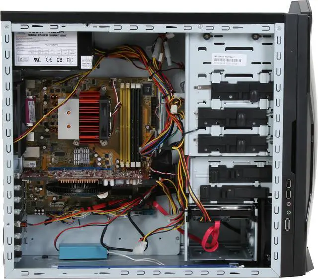 Alt view image 11 of 19 - iBUYPOWER Desktop PC Gamer Extreme 528 AMD Phenom X4 9550 4GB DDR2 500GB HDD ATI Radeon HD 4850 Windows Vista Home Premium 64-bit