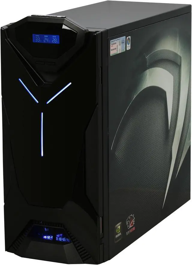 Alt view image 4 of 19 - iBUYPOWER Desktop PC Gamer Extreme 535 AMD Phenom X4 9950 4GB DDR2 500GB HDD NVIDIA GeForce 9800 GT Windows Vista Home Premium 64-bit Free MS Windows 7 Upgrade