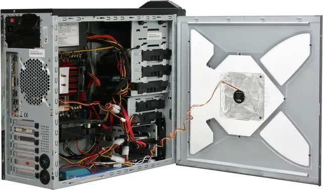 Alt view image 9 of 19 - iBUYPOWER Desktop PC Gamer Extreme 535 AMD Phenom X4 9950 4GB DDR2 500GB HDD NVIDIA GeForce 9800 GT Windows Vista Home Premium 64-bit Free MS Windows 7 Upgrade