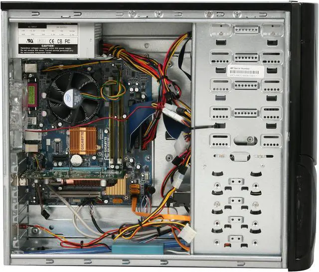 Alt view image 11 of 19 - iBUYPOWER Desktop PC Gamer Power 905 Intel Core 2 Duo E8400 4GB DDR2 320GB HDD NVIDIA GeForce 9400 GT Windows Vista Home Premium 64-bit