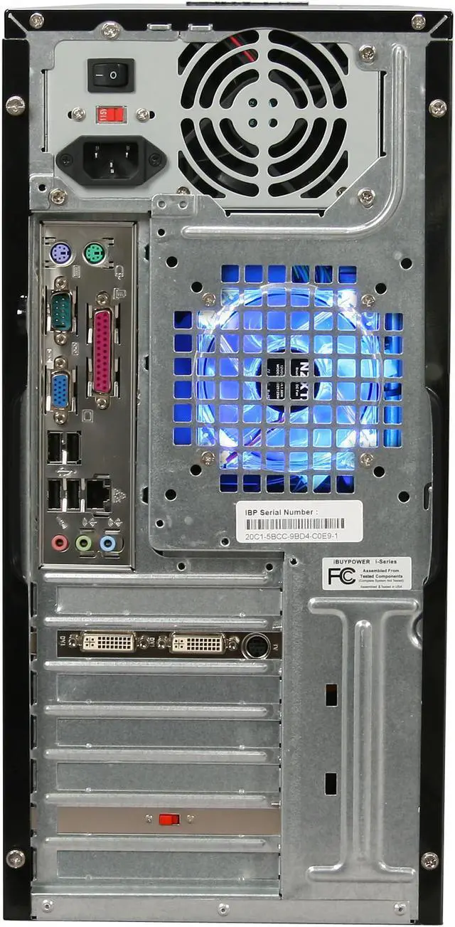 Alt view image 16 of 19 - iBUYPOWER Desktop PC Gamer Power 905 Intel Core 2 Duo E8400 4GB DDR2 320GB HDD NVIDIA GeForce 9400 GT Windows Vista Home Premium 64-bit