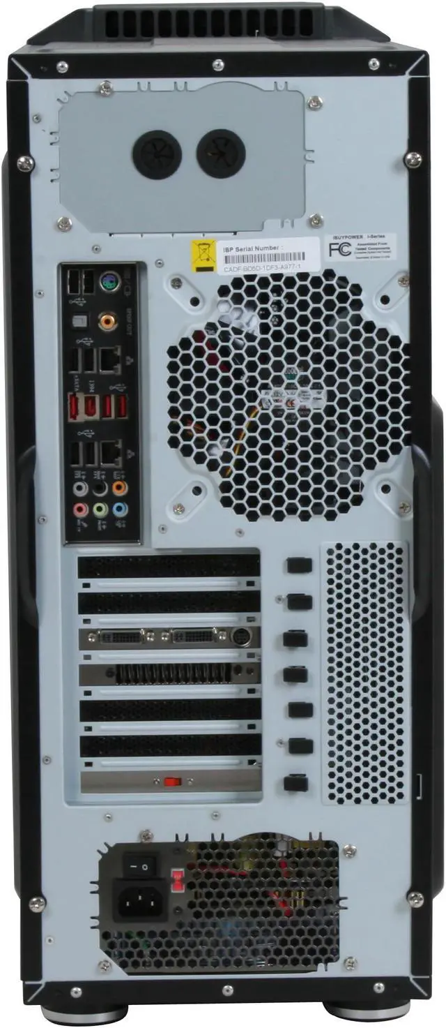 Alt view image 15 of 20 - iBUYPOWER Desktop PC Gamer Supreme 964i Intel Core i7-940 6GB DDR3 1TB HDD NVIDIA GeForce GTX 280 Windows Vista Home Premium 64-bit