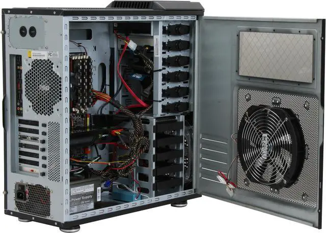 Alt view image 8 of 20 - iBUYPOWER Desktop PC Gamer Supreme 964i Intel Core i7-940 6GB DDR3 1TB HDD NVIDIA GeForce GTX 280 Windows Vista Home Premium 64-bit