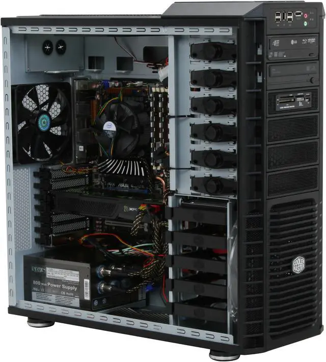 Alt view image 13 of 20 - iBUYPOWER Desktop PC Gamer Supreme 964i Intel Core i7-940 6GB DDR3 1TB HDD NVIDIA GeForce GTX 280 Windows Vista Home Premium 64-bit