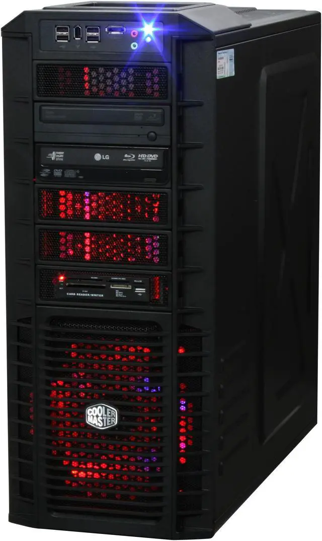 Alt view image 4 of 20 - iBUYPOWER Desktop PC Gamer Supreme 966i Intel Core i7-965 12GB DDR3 1TB HDD NVIDIA GeForce GTX 280 Windows Vista Home Premium 64-bit