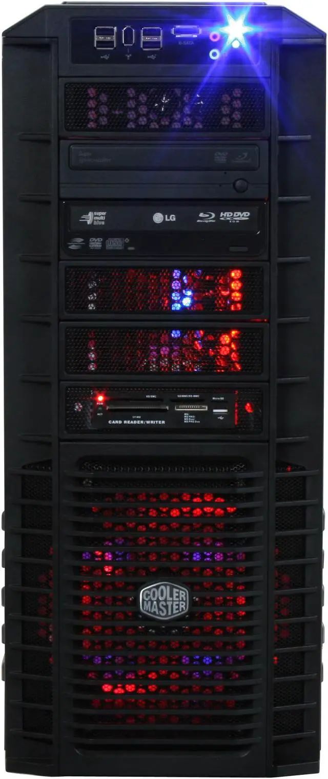 Alt view image 3 of 20 - iBUYPOWER Desktop PC Gamer Supreme 966i Intel Core i7-965 12GB DDR3 1TB HDD NVIDIA GeForce GTX 280 Windows Vista Home Premium 64-bit