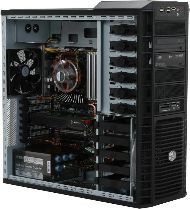 Alt view image 13 of 20 - iBUYPOWER Desktop PC Gamer Supreme 966i Intel Core i7-965 12GB DDR3 1TB HDD NVIDIA GeForce GTX 280 Windows Vista Home Premium 64-bit