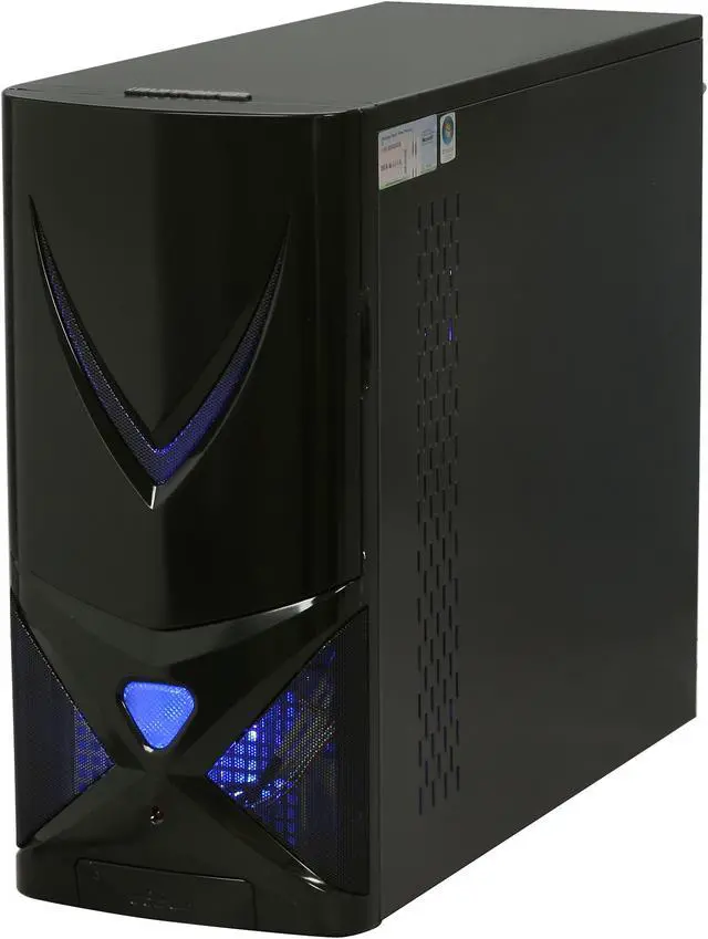 Alt view image 4 of 18 - iBUYPOWER Desktop PC Gamer Power 900X Intel Core 2 Quad Q6600 4GB DDR2 320GB HDD NVIDIA GeForce 8400 GS Windows Vista Home Premium 64-bit