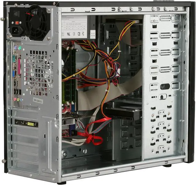 Alt view image 9 of 18 - iBUYPOWER Desktop PC Gamer Power 900X Intel Core 2 Quad Q6600 4GB DDR2 320GB HDD NVIDIA GeForce 8400 GS Windows Vista Home Premium 64-bit