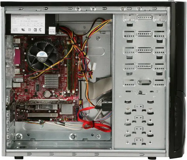 Alt view image 10 of 18 - iBUYPOWER Desktop PC Gamer Power 900X Intel Core 2 Quad Q6600 4GB DDR2 320GB HDD NVIDIA GeForce 8400 GS Windows Vista Home Premium 64-bit