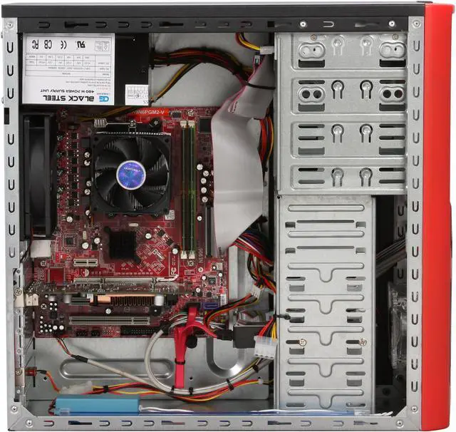 Alt view image 9 of 18 - iBUYPOWER Desktop PC Gamer Power 504 5000+ 4GB DDR2 320GB HDD NVIDIA GeForce 9500 GT Windows Vista Home Premium 64-bit
