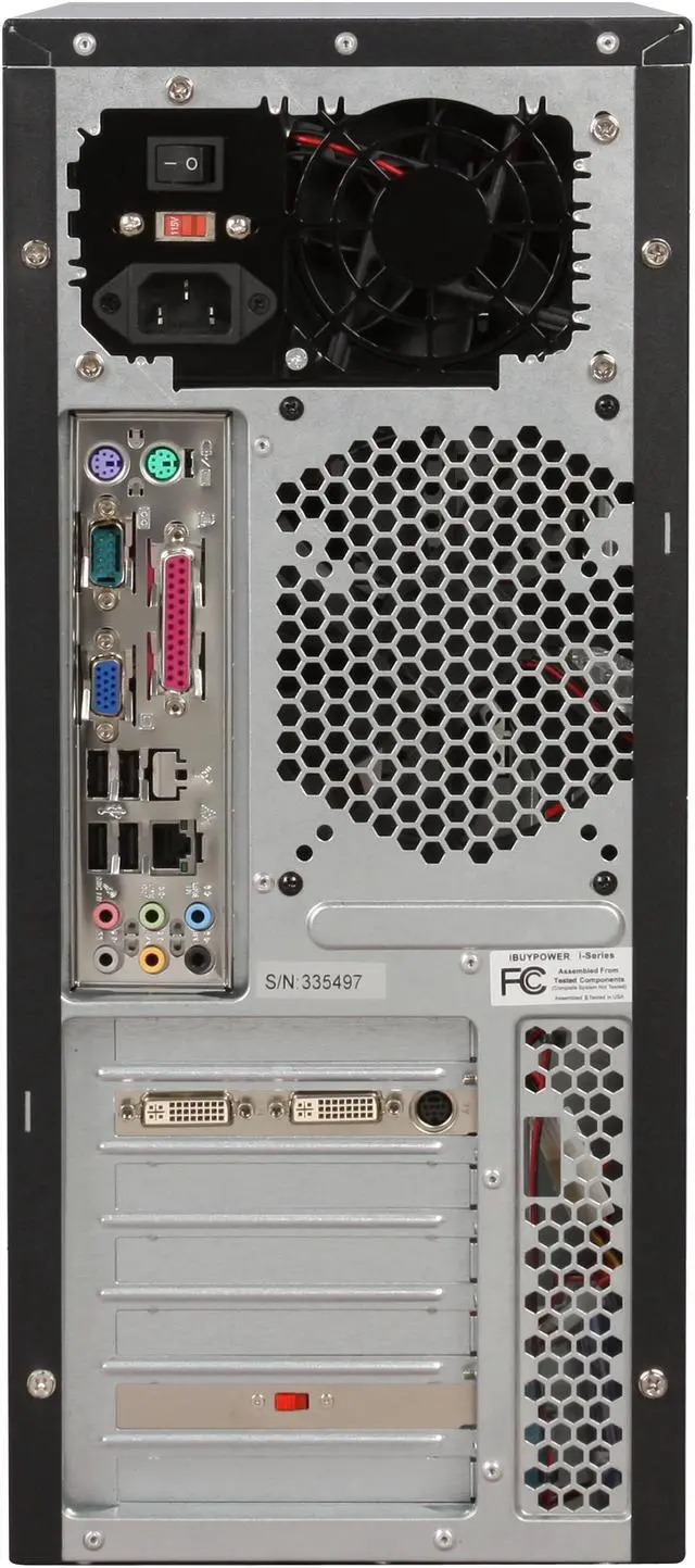 Alt view image 14 of 18 - iBUYPOWER Desktop PC Gamer Power 504 5000+ 4GB DDR2 320GB HDD NVIDIA GeForce 9500 GT Windows Vista Home Premium 64-bit