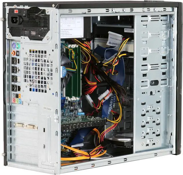 Alt view image 9 of 19 - iBUYPOWER Desktop PC Gamer Extreme 968i Intel Core i7-920 3GB DDR3 500GB HDD NVIDIA GeForce 9800 GT Windows Vista Home Premium 64-bit