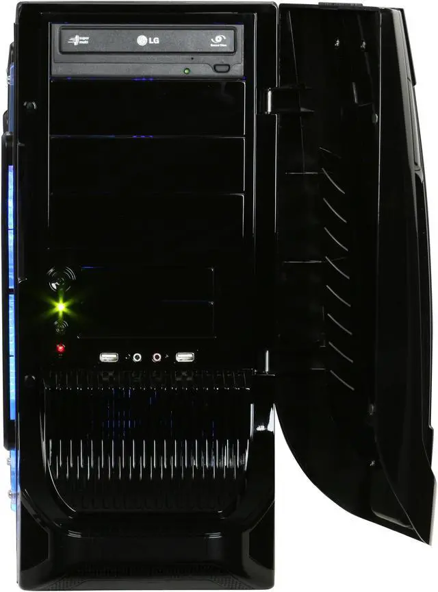 Alt view image 5 of 19 - iBUYPOWER Desktop PC Gamer Extreme 538 Intel Pentium D 920 4GB DDR2 500GB HDD ATI Radeon HD 4850 Windows Vista Home Premium 64-bit