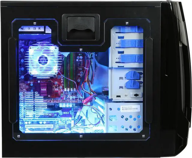 Alt view image 7 of 19 - iBUYPOWER Desktop PC Gamer Extreme 538 Intel Pentium D 920 4GB DDR2 500GB HDD ATI Radeon HD 4850 Windows Vista Home Premium 64-bit