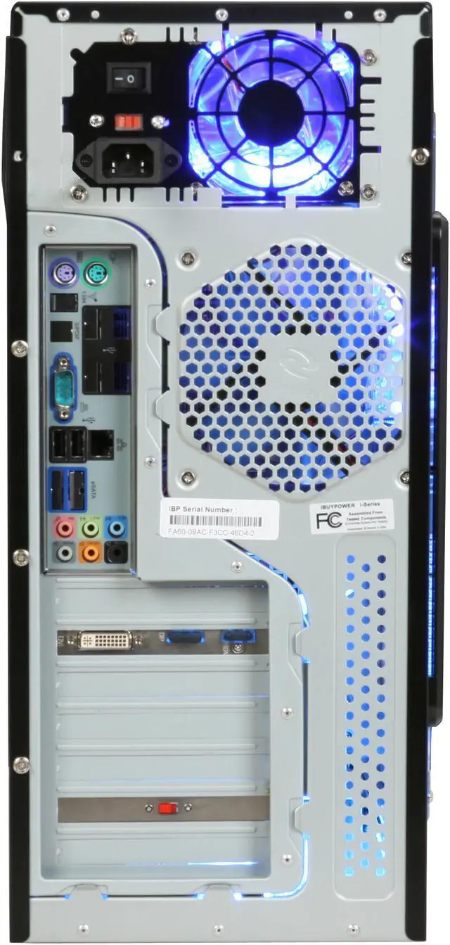 Alt view image 15 of 19 - iBUYPOWER Desktop PC Gamer Extreme 538 Intel Pentium D 920 4GB DDR2 500GB HDD ATI Radeon HD 4850 Windows Vista Home Premium 64-bit