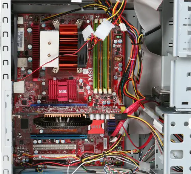Alt view image 11 of 19 - iBUYPOWER Desktop PC Gamer Extreme 538 Intel Pentium D 920 4GB DDR2 500GB HDD ATI Radeon HD 4850 Windows Vista Home Premium 64-bit