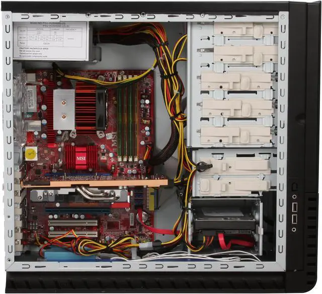 Alt view image 10 of 20 - iBUYPOWER Desktop PC Gamer Supreme 547 AMD Phenom II X4 940 8GB DDR2 1TB HDD ATI Radeon HD 4870 Windows Vista Home Premium 64-bit