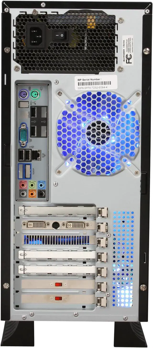 Alt view image 15 of 20 - iBUYPOWER Desktop PC Gamer Supreme 547 AMD Phenom II X4 940 8GB DDR2 1TB HDD ATI Radeon HD 4870 Windows Vista Home Premium 64-bit