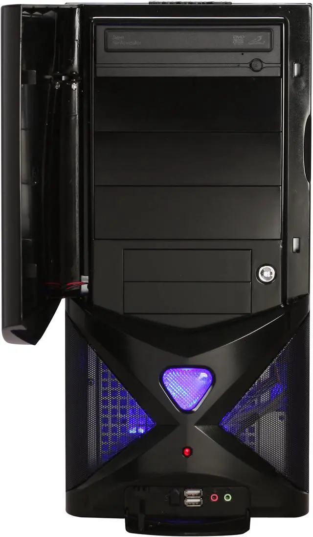 Alt view image 5 of 19 - iBUYPOWER Desktop PC Gamer Power 901 Intel Core 2 Quad Q6600 4GB DDR2 320GB HDD NVIDIA GeForce 8400 GS Windows Vista Home Premium 64-bit