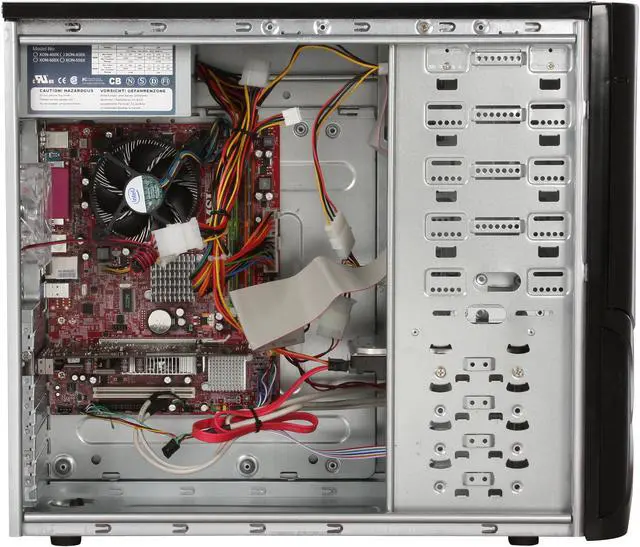 Alt view image 10 of 19 - iBUYPOWER Desktop PC Gamer Power 901 Intel Core 2 Quad Q6600 4GB DDR2 320GB HDD NVIDIA GeForce 8400 GS Windows Vista Home Premium 64-bit