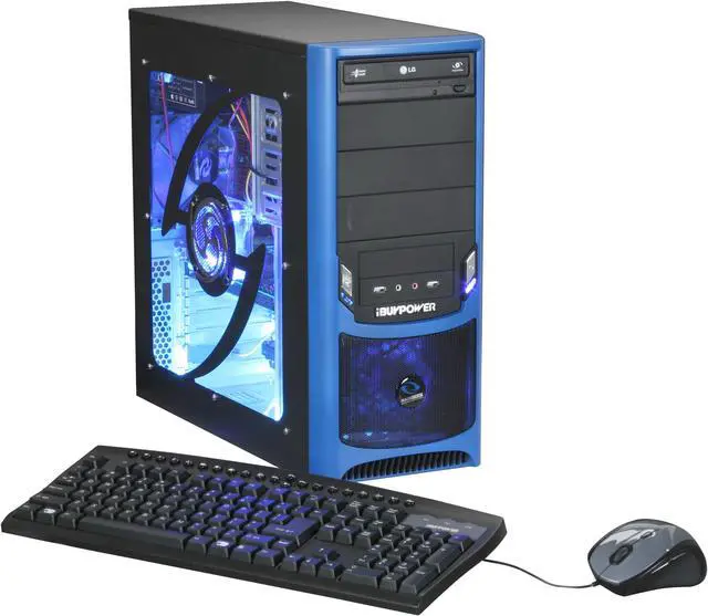 Main image of iBUYPOWER Desktop PC Gamer Power 908 Intel Core 2 Quad Q8300 4GB DDR2 500GB HDD NVIDIA GeForce 9800 GT Windows Vista Home Premium 64-bit