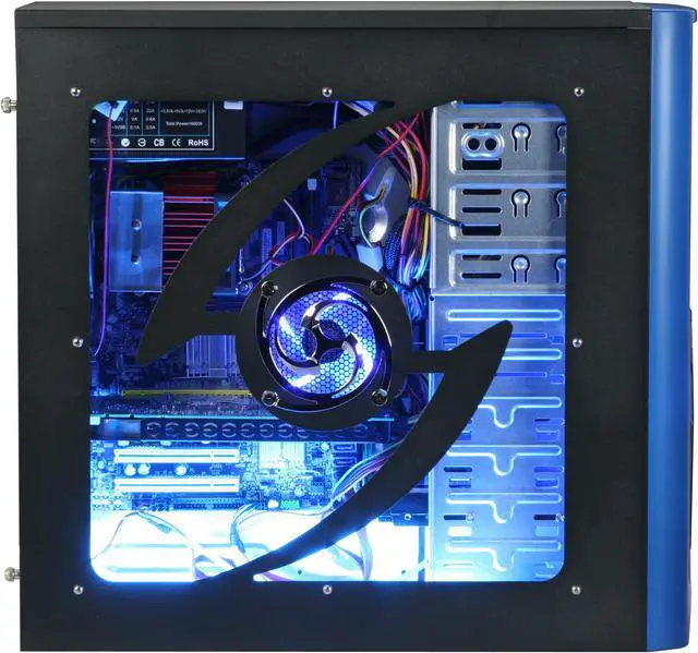 Alt view image 6 of 19 - iBUYPOWER Desktop PC Gamer Power 908 Intel Core 2 Quad Q8300 4GB DDR2 500GB HDD NVIDIA GeForce 9800 GT Windows Vista Home Premium 64-bit