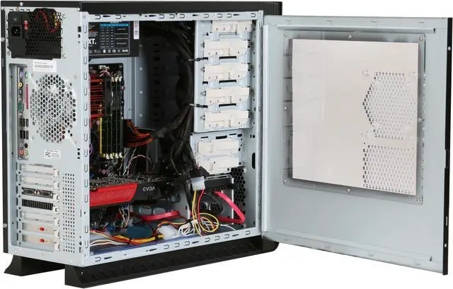 Alt view image 8 of 20 - iBUYPOWER Desktop PC Gamer Supreme 933 Intel Core 2 Quad Q9550 8GB DDR2 1TB HDD NVIDIA GeForce GTX 260 Windows Vista Home Premium 64-bit