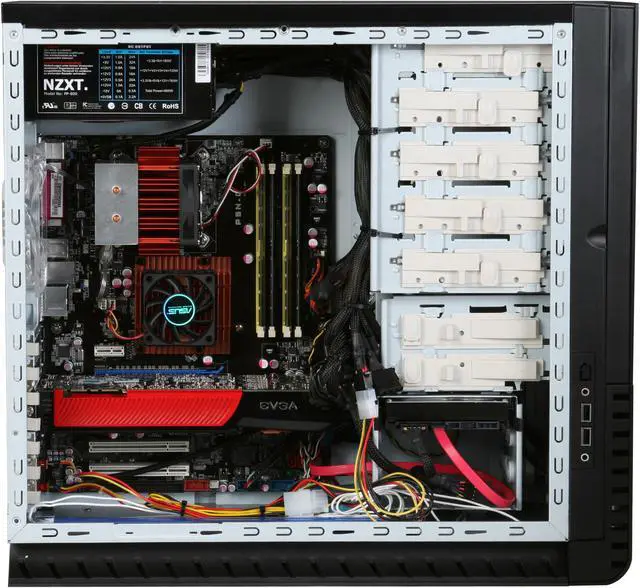 Alt view image 10 of 20 - iBUYPOWER Desktop PC Gamer Supreme 933 Intel Core 2 Quad Q9550 8GB DDR2 1TB HDD NVIDIA GeForce GTX 260 Windows Vista Home Premium 64-bit