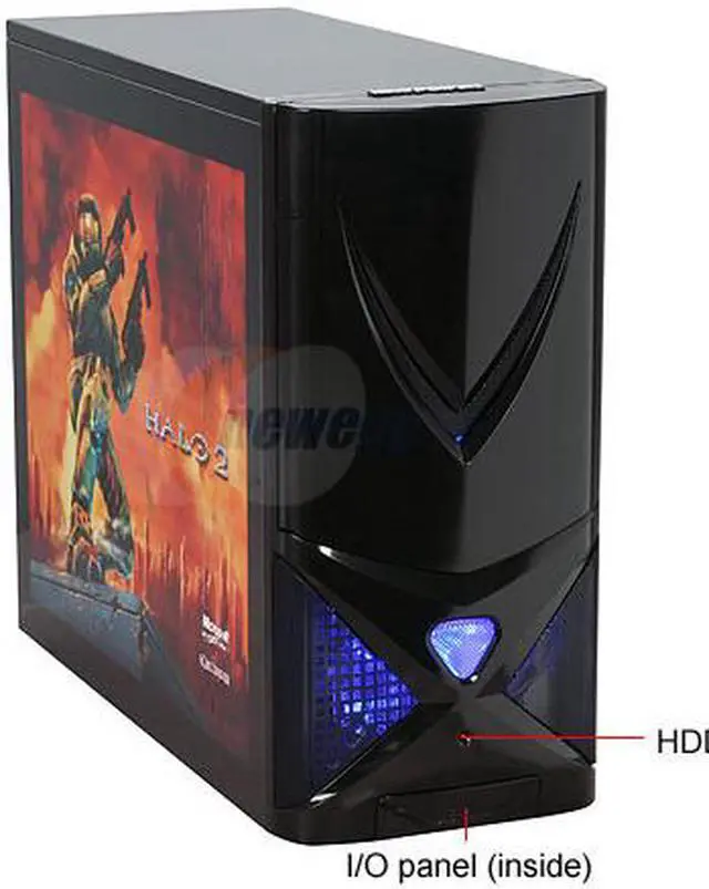 Alt view image 2 of 19 - iBUYPOWER Desktop PC Gamer Power 500 AMD Athlon X2 7750 4GB DDR2 500GB HDD NVIDIA GeForce 6100 Windows Vista Home Premium 64-bit