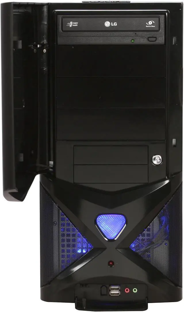 Alt view image 5 of 19 - iBUYPOWER Desktop PC Gamer Power 500 AMD Athlon X2 7750 4GB DDR2 500GB HDD NVIDIA GeForce 6100 Windows Vista Home Premium 64-bit