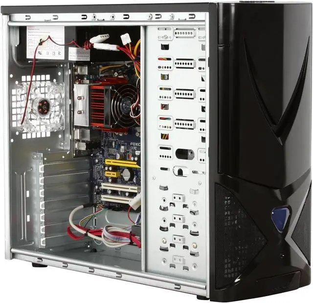 Alt view image 13 of 19 - iBUYPOWER Desktop PC Gamer Power 500 AMD Athlon X2 7750 4GB DDR2 500GB HDD NVIDIA GeForce 6100 Windows Vista Home Premium 64-bit