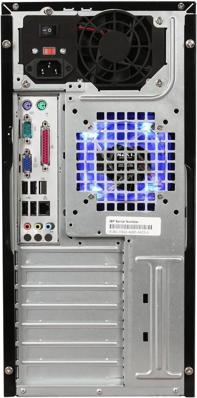 Alt view image 15 of 19 - iBUYPOWER Desktop PC Gamer Power 500 AMD Athlon X2 7750 4GB DDR2 500GB HDD NVIDIA GeForce 6100 Windows Vista Home Premium 64-bit