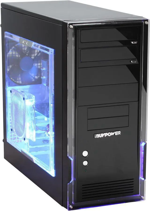 Alt view image 2 of 18 - iBUYPOWER Desktop PC Gamer Power 512 AMD Athlon X2 7750 4GB DDR2 500GB HDD NVIDIA GeForce 9400 GT Windows Vista Home Premium 64-bit